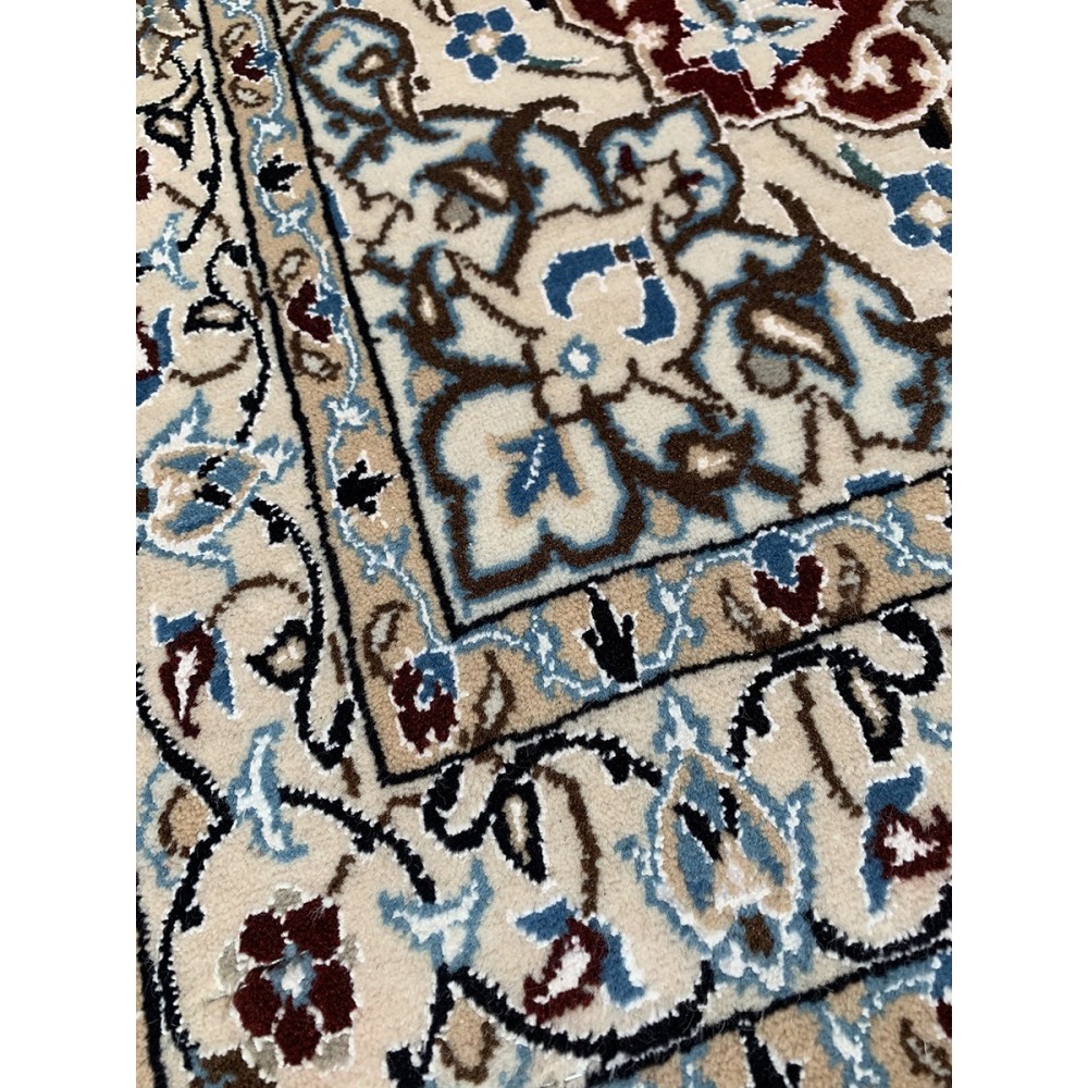 Tappeto persiano rosso Nain 6LAmisura 100x150 cm