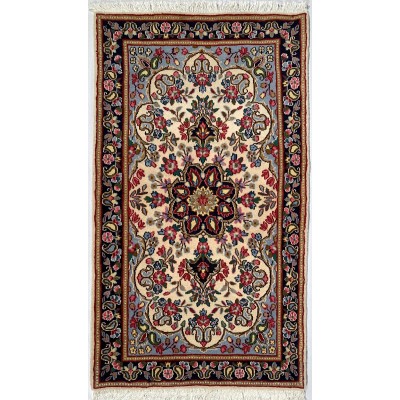 Tappeto persiano Kirman annodato a mano 88x158