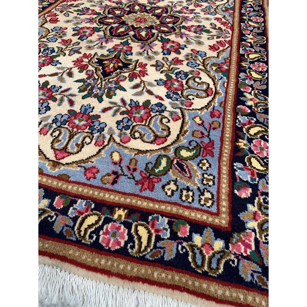 Tappeto persiano Kirman annodato a mano 88x158