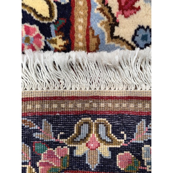 Tappeto persiano Kirman annodato a mano 88x158