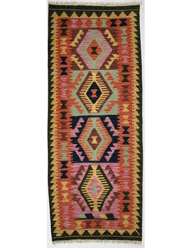Tappeto Kilim Afgano in lana 75x192