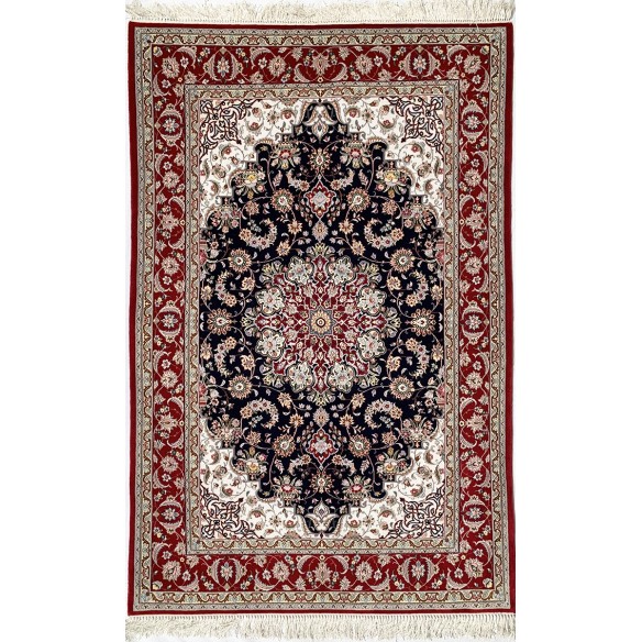 Tappeto persiano Isfahan misura 130x200 cm