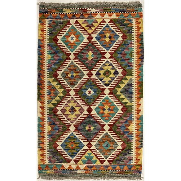 tappeto kilim Afgano 141843 misura 125x85