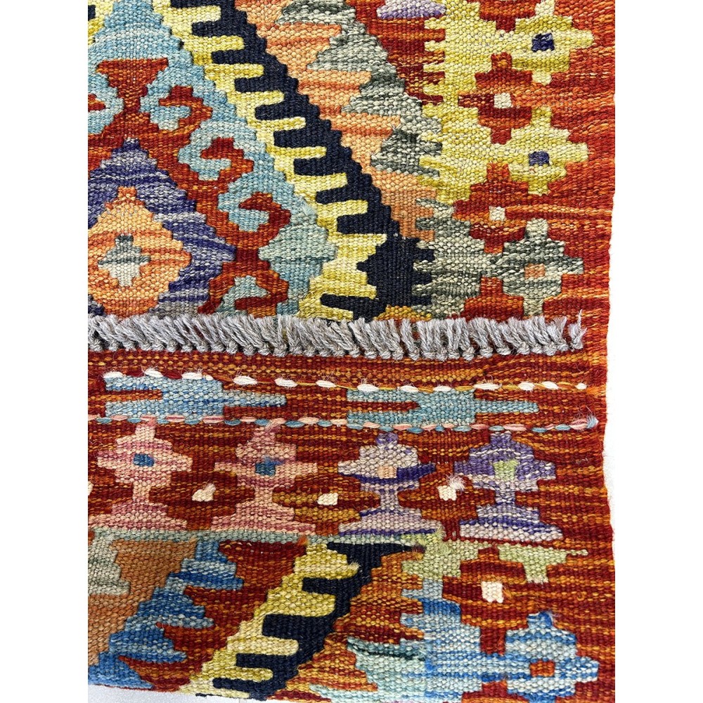 Tappeto kilim in lana misura 250x80 cm