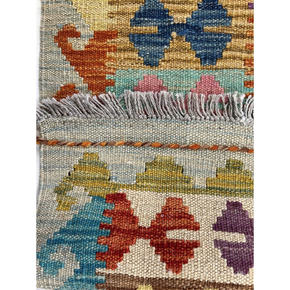Tappeto kilim in lana misura 88x127 cm