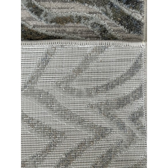 Tappeto moderno grigio astratto castilla