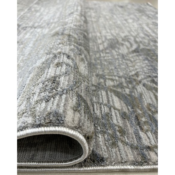Tappeto moderno contemporaneo grigio castilla