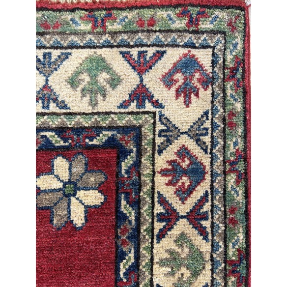 Tappeto in lana rosso Ozbek misura126x82 cm
