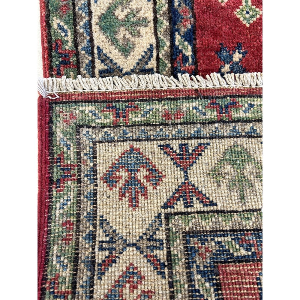 Tappeto in lana rosso Ozbek misura126x82 cm