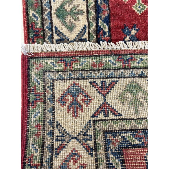 Tappeto in lana rosso Ozbek misura126x82 cm