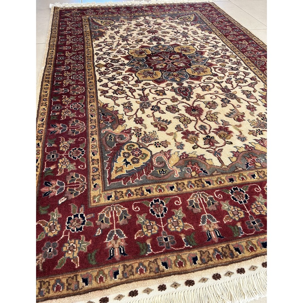 Tappeto islamabad in lana e cotone misura 195x128 cm
