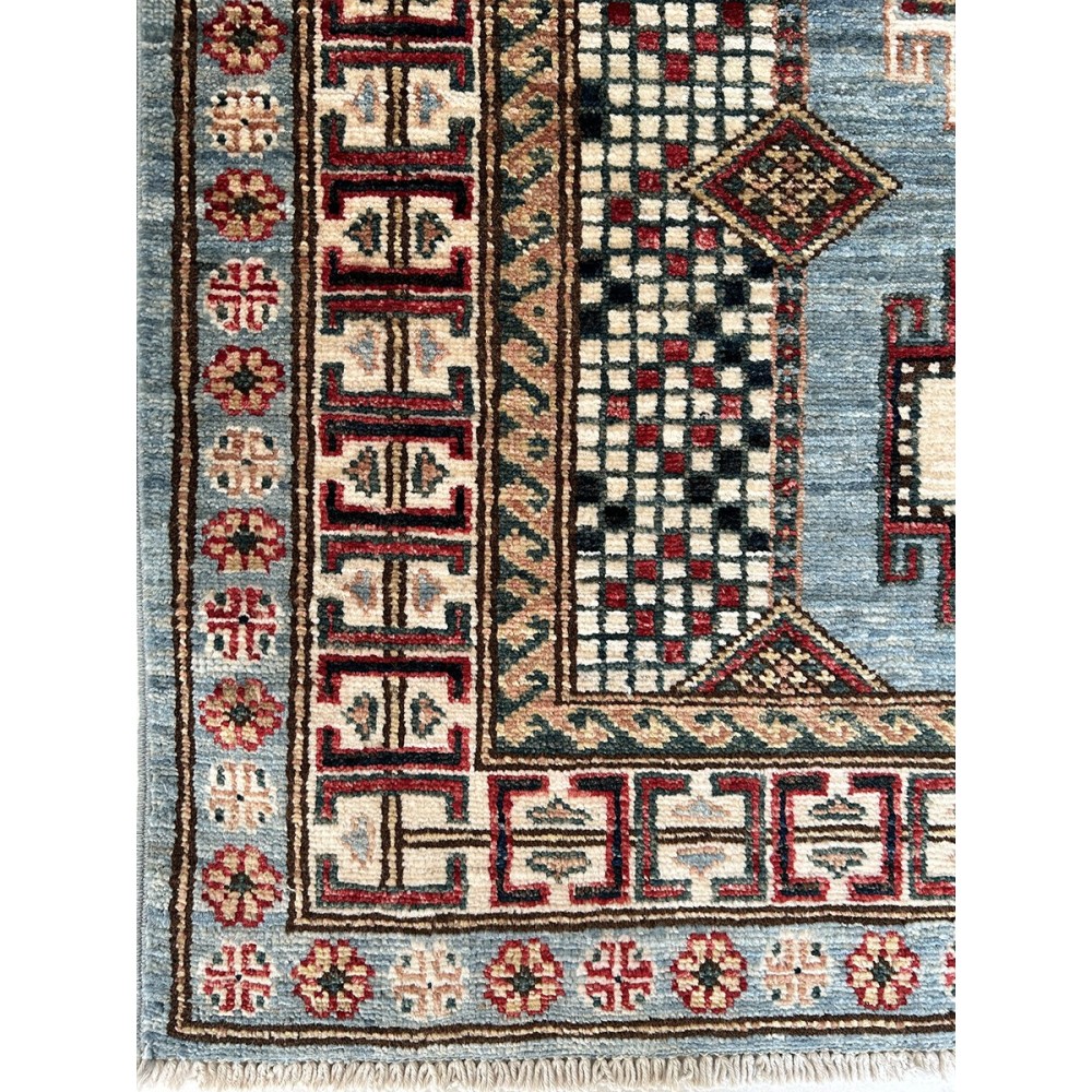 Tappeto in lana geometrico ozbek qualita' extra misura 157x105 cm