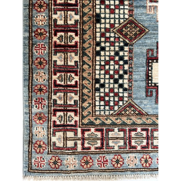 Tappeto in lana geometrico ozbek qualita' extra misura 157x105 cm