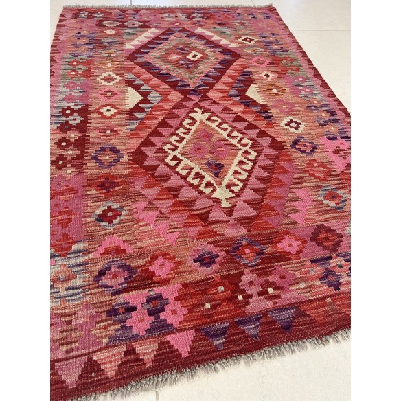 tappeto in lana kilim afgano 97x150