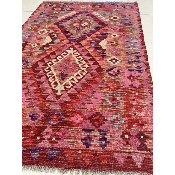 tappeto in lana kilim afgano 97x150