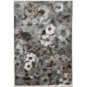 tappeto moderno kalipso floreale grigio 230x160 cm