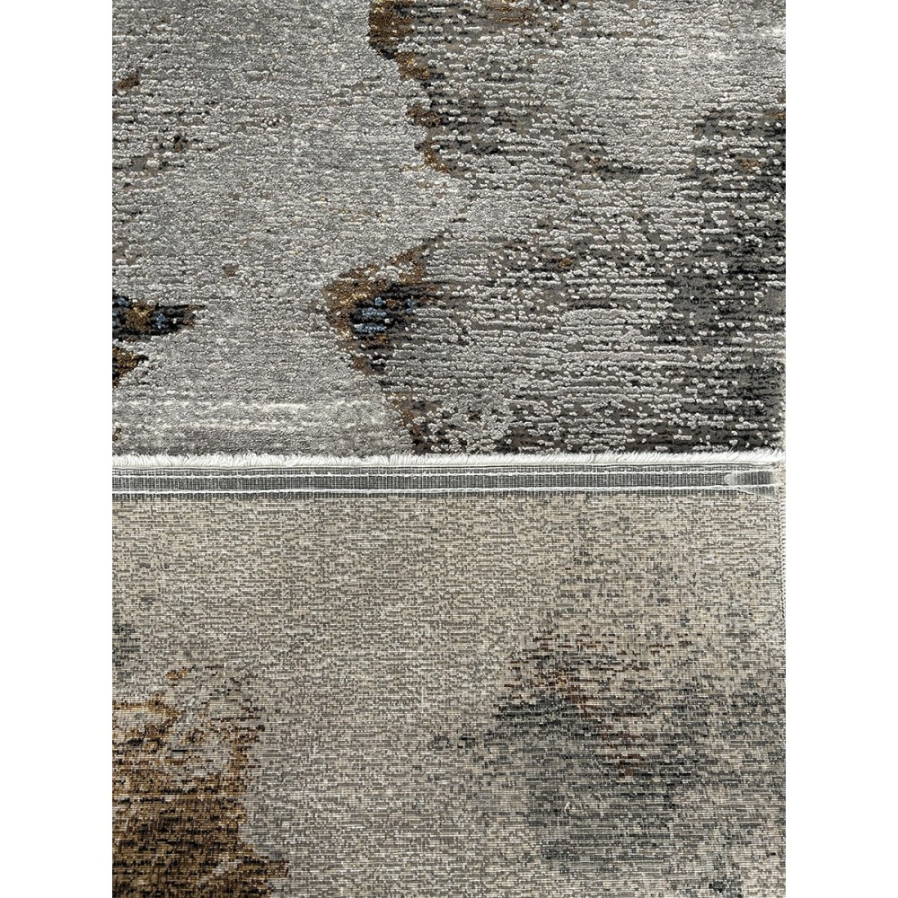 tappeto moderno kalipso floreale grigio 230x160 cm