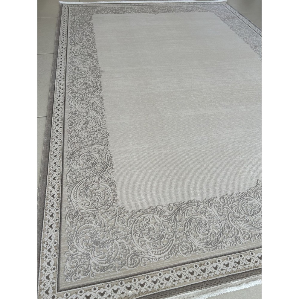 Tappeto Olimpos moderno contemporaneo colore chiaro misura 230x160 cm