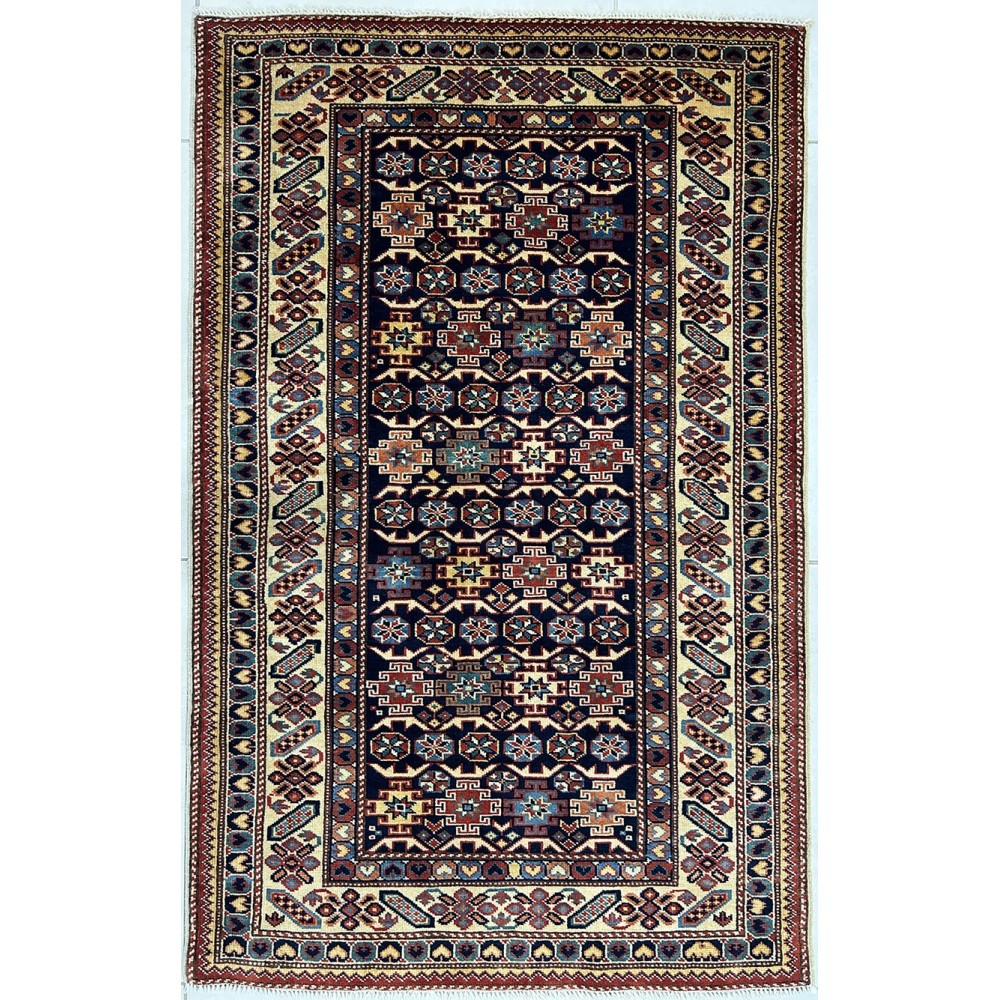 Tappeto in lana geometrico shirwan 88x139 cm