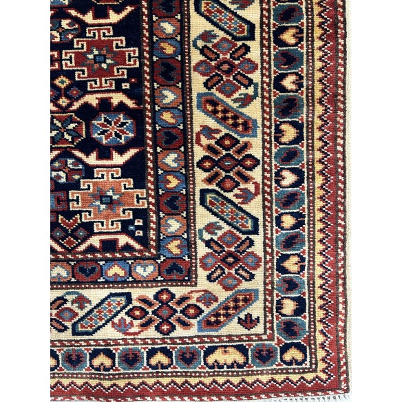 Tappeto in lana geometrico shirwan 88x139 cm