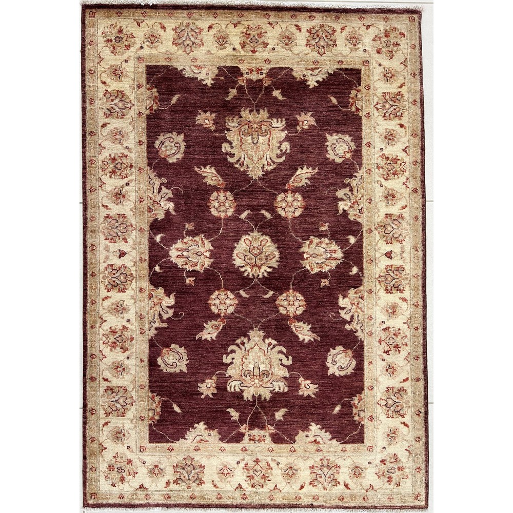 tappeto in lana ziegler rosso 101x149 cm
