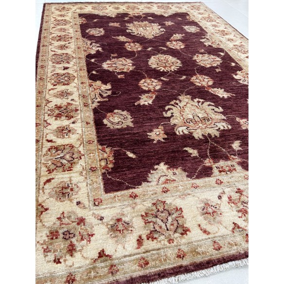 tappeto in lana ziegler rosso 101x149 cm