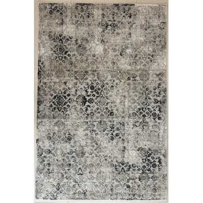 Tappeto moderno contemporaneo grigio e tortora