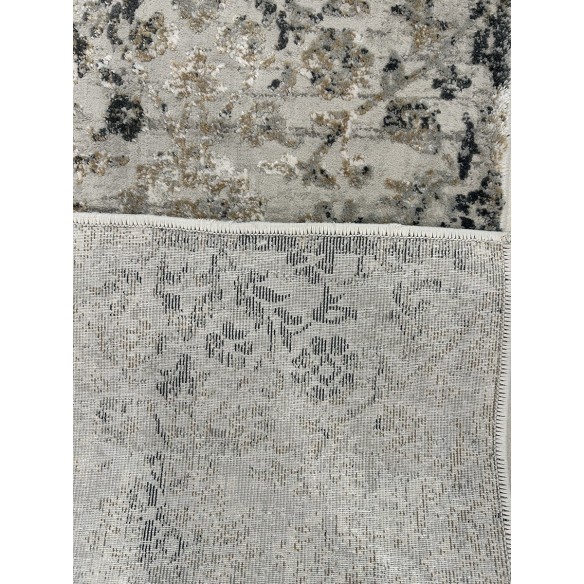 Tappeto moderno contemporaneo grigio e tortora