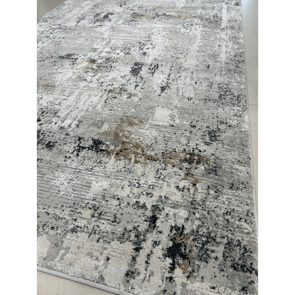 Tappeto moderno astratto montreal grigio