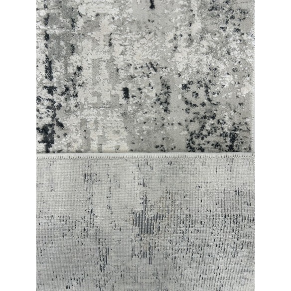 Tappeto moderno astratto montreal grigio