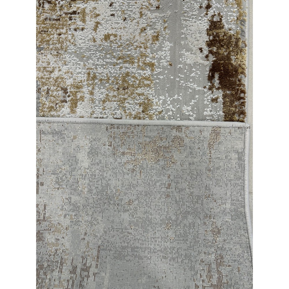 Tappeto moderno astratto montreal tortora e marrone