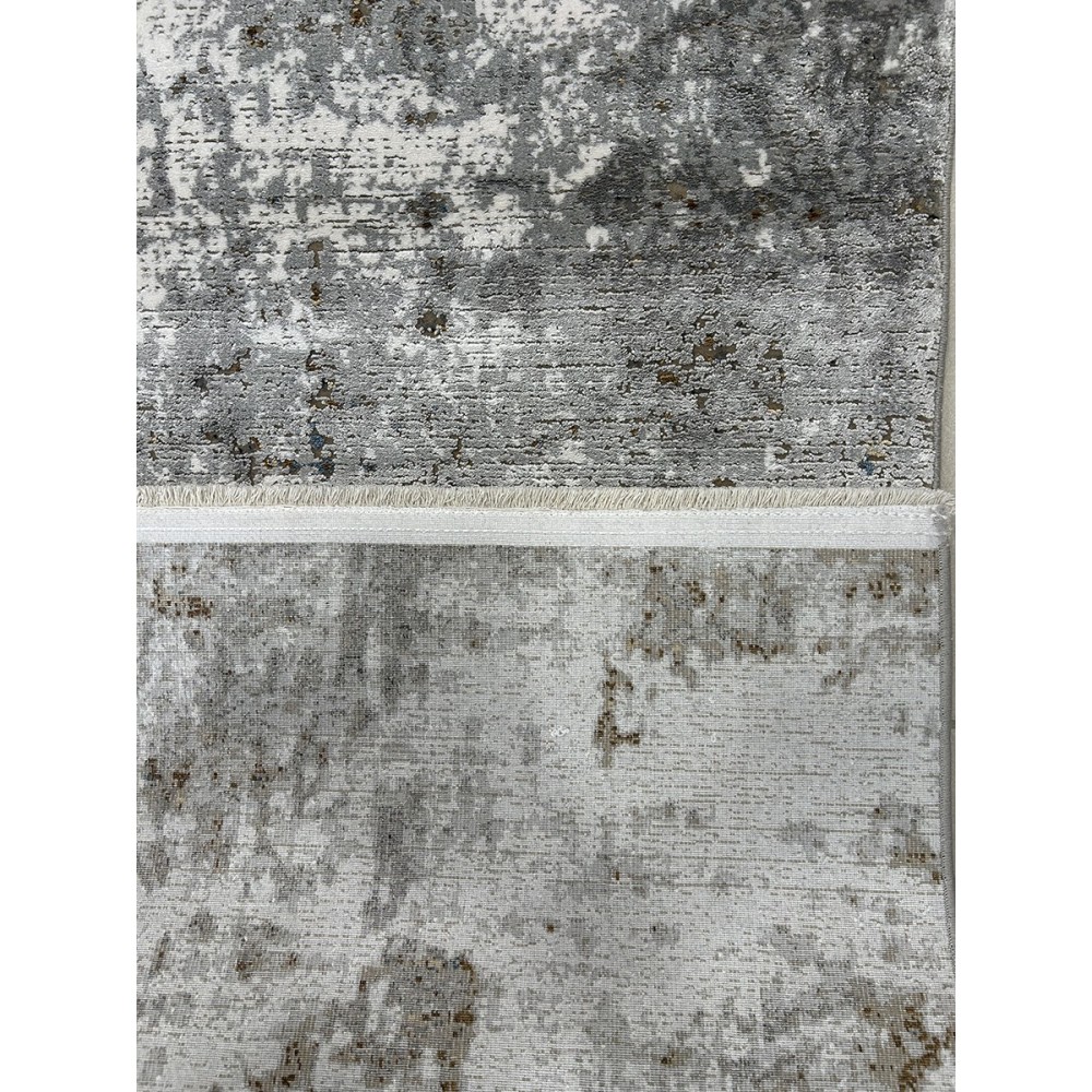 Tappeto moderno Kalipso astratto grigio 150x80 cm