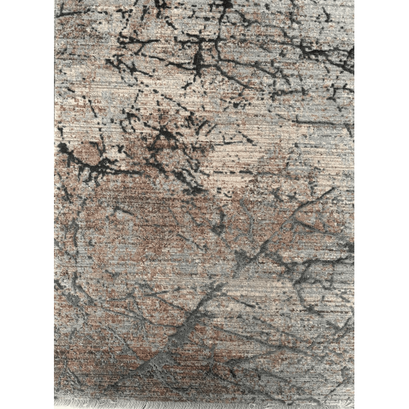 Tappeto Moderno OSAKA Grigio/Rosa 180x120 cm – Design Elegante