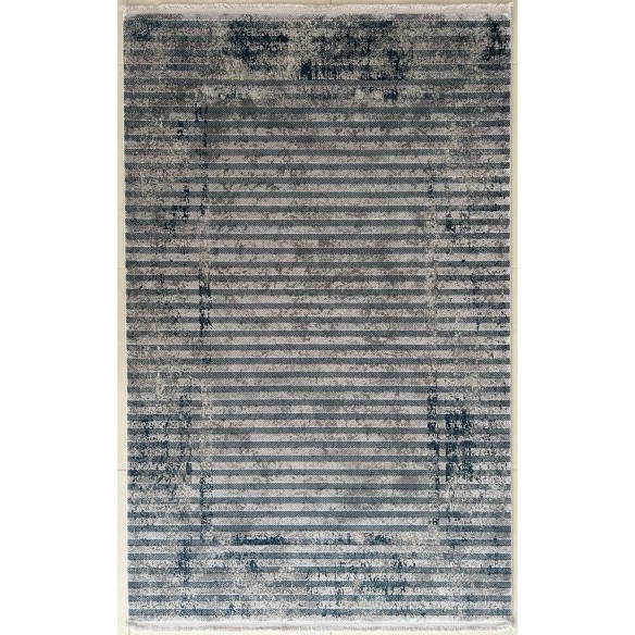 Tappeto Moderno Royal Roma Blue  – Eleganza Raffinata per  Salotto