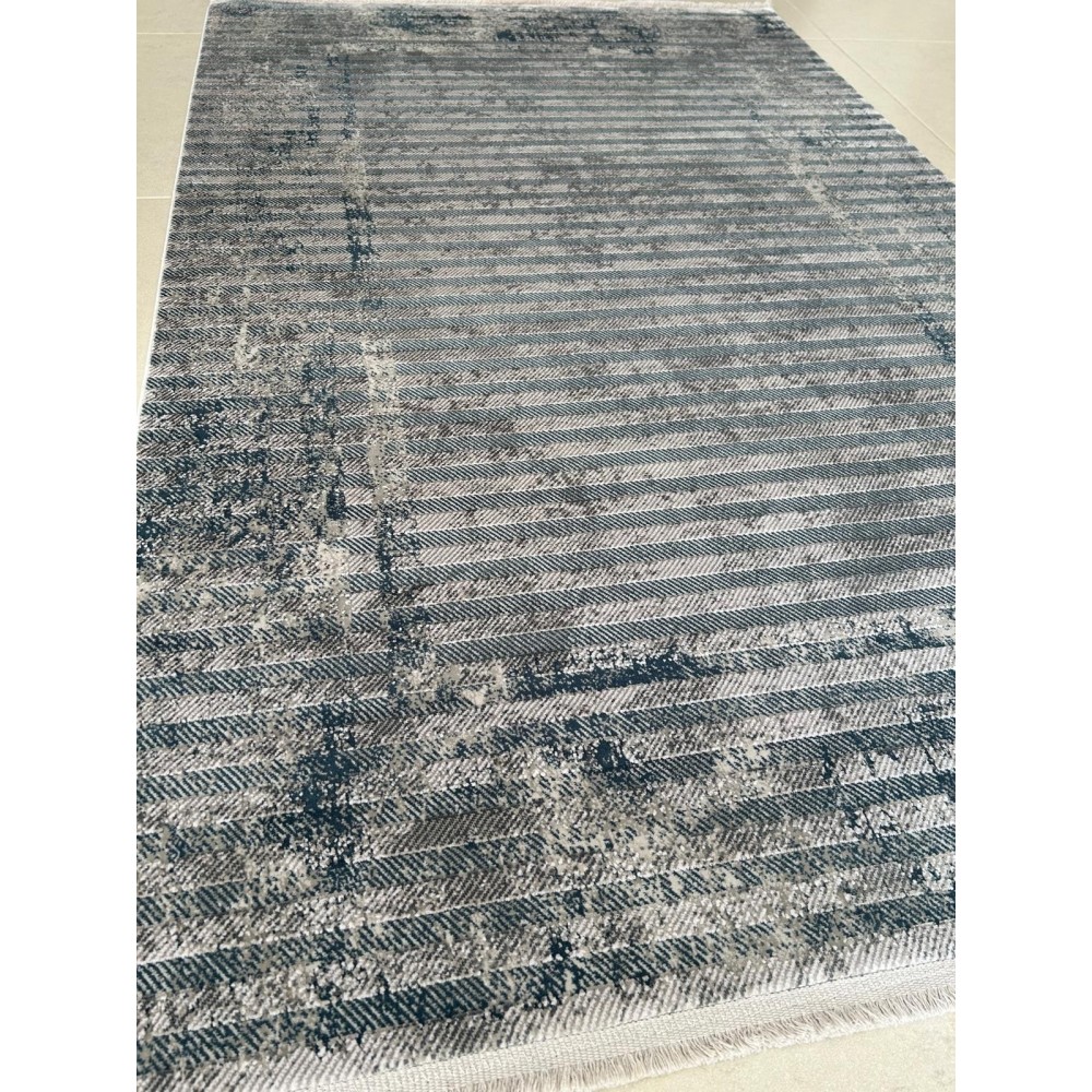 Tappeto Moderno Royal Roma Blue  – Eleganza Raffinata per  Salotto