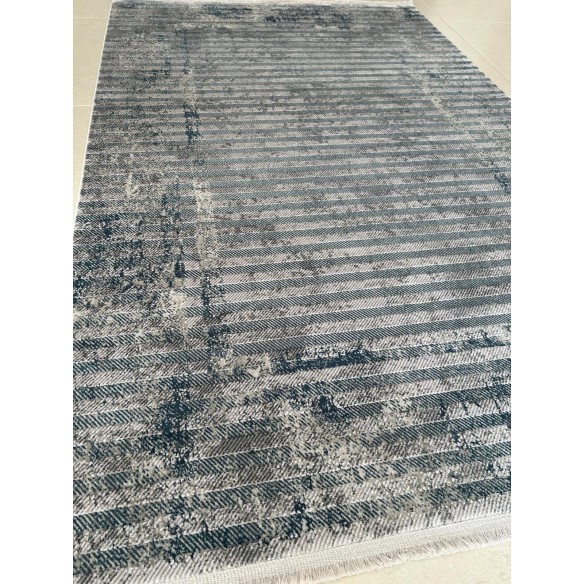 Tappeto Moderno Royal Roma Blue  – Eleganza Raffinata per  Salotto