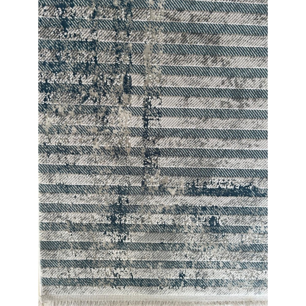 Tappeto Moderno Royal Roma Blue  – Eleganza Raffinata per  Salotto