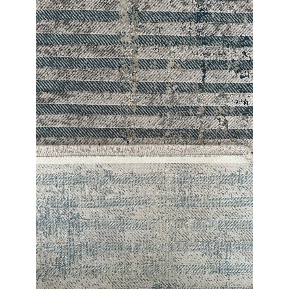 Tappeto Moderno Royal Roma Blue  – Eleganza Raffinata per  Salotto