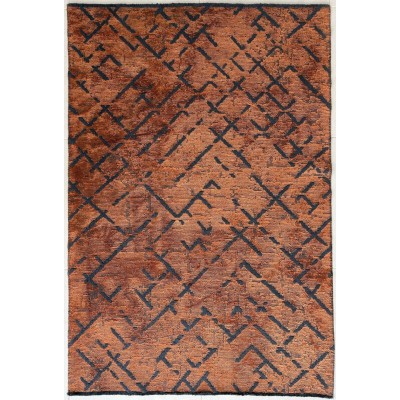 Tappeto Moderno ERA Arancio 180x120 cm – Design Vivace per Salotto