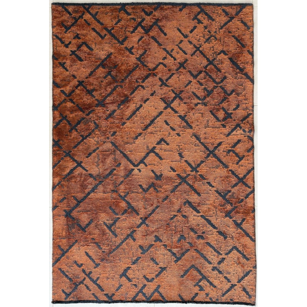 Tappeto Moderno ERA Arancio 180x120 cm – Design Vivace per Salotto