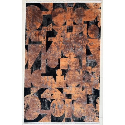 Tappeto Moderno GLORIA Pierre Cardin Arancio/Nero 180x120 cm