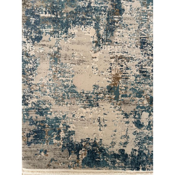 Tappeto Moderno OLIMPOS Blue/Beige 180x120 cm – Eleganza Contemporanea