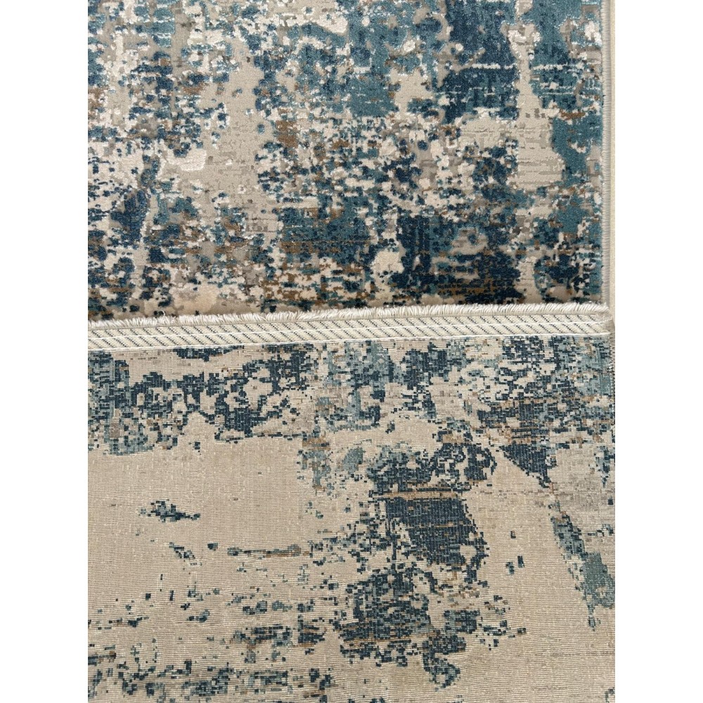 Tappeto Moderno OLIMPOS Blue/Beige 180x120 cm – Eleganza Contemporanea