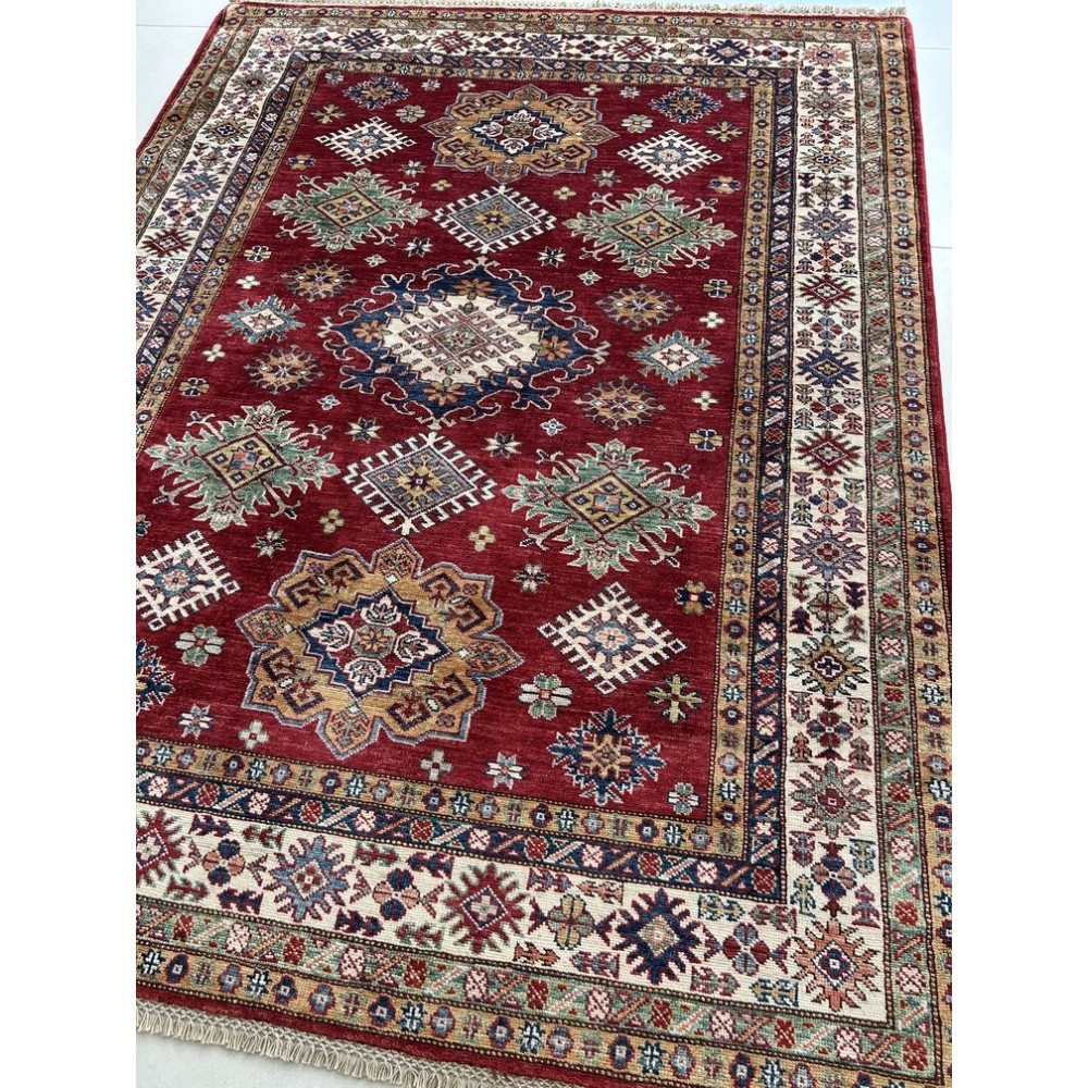 Tappeto Kazak Extra Fine Annodato a Mano – Tappeto Orientale Artigiana