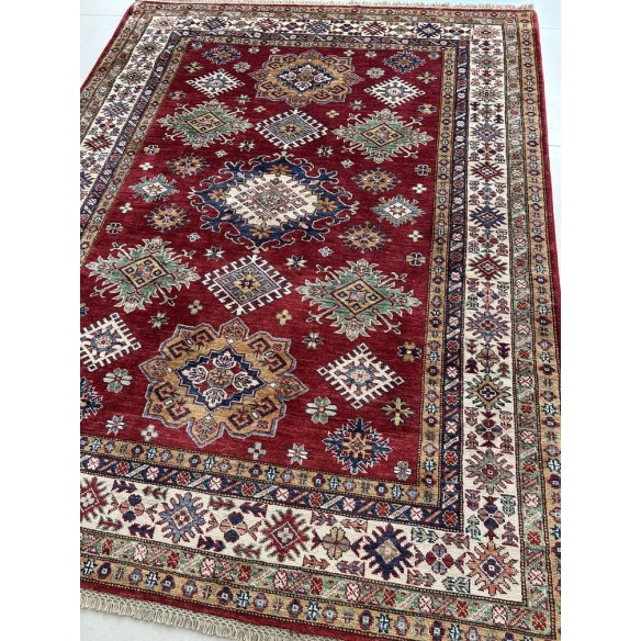 Tappeto Kazak Extra Fine Annodato a Mano – Tappeto Orientale Artigiana