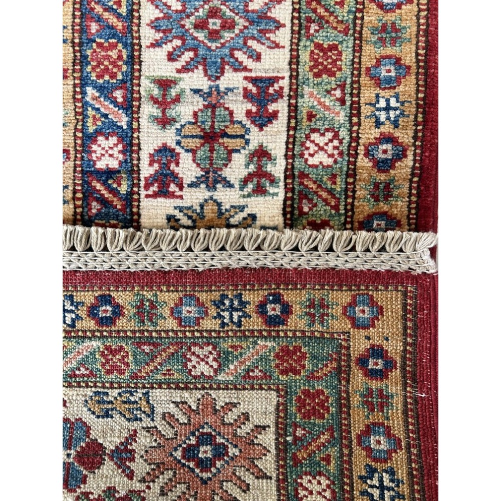 Tappeto Kazak Extra Fine Annodato a Mano – Tappeto Orientale Artigiana