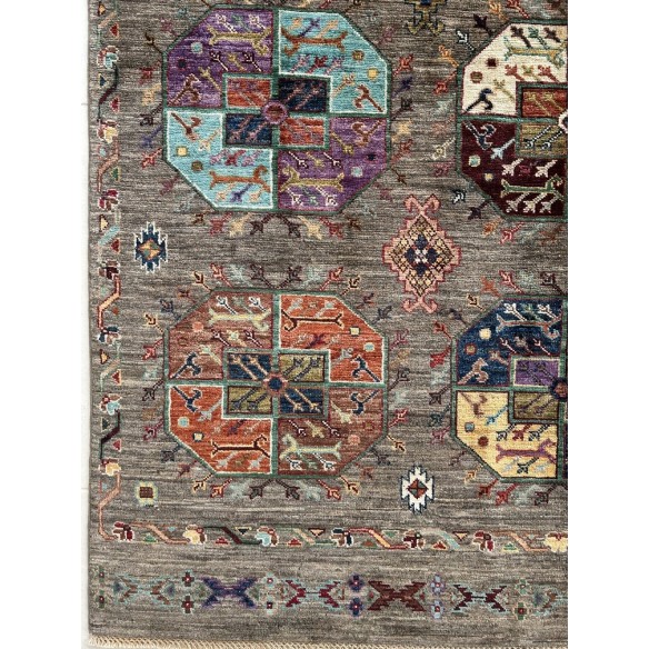 Tappeto Shabargan Annodato a Mano – Tappeto Orientale Artigianale di P