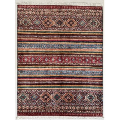 Tappeto Shabargan Annodato a Mano – Autentico Tappeto Orientale Artigi