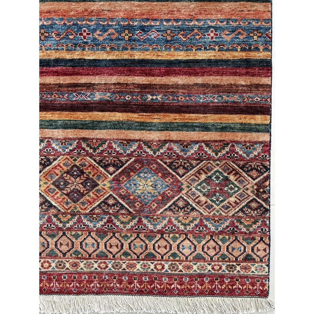 Tappeto Shabargan Annodato a Mano – Autentico Tappeto Orientale Artigi