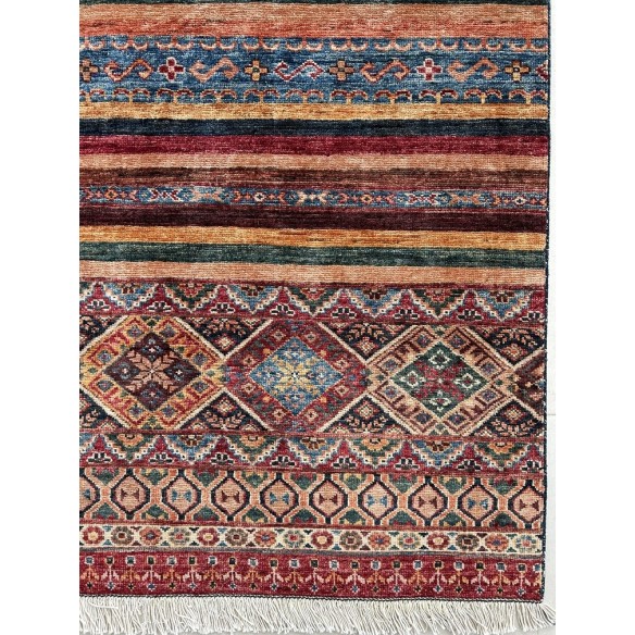 Tappeto Shabargan Annodato a Mano – Autentico Tappeto Orientale Artigi